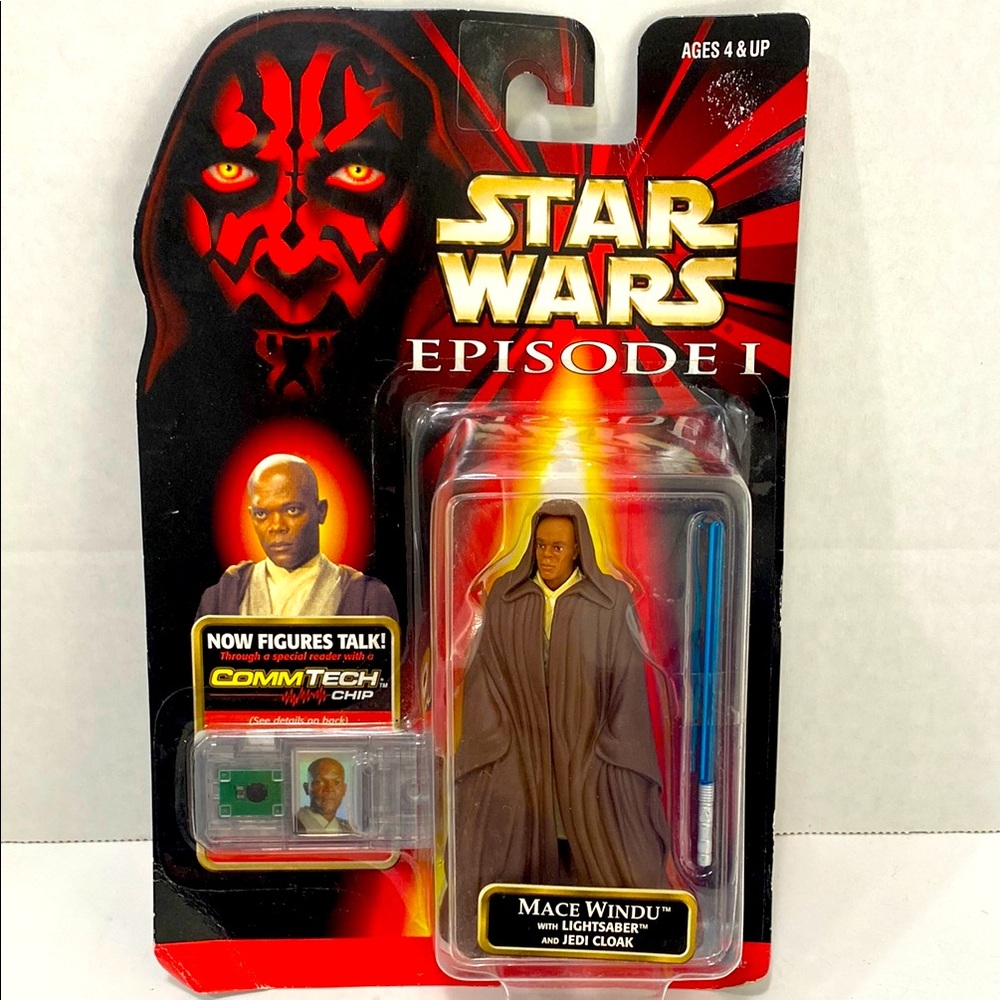 1998 STAR WARS EPISODE 1 MACE WINDU